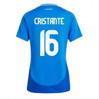 Italien Bryan Cristante #16 Hemmatröja Dam EM 2024 Kortärmad